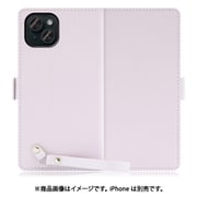 WORK29IP-PL-IP15PS [iPhone 15 Plus用 手帳型ケース スタンド機能＆ストラップホール付き ブルーベリーパープル]