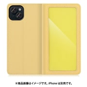 WORK35IP-YL-IP15PS [iPhone 15 Plus用 手帳型ケース カスタマイズ機能＆スタンド機能＆カードポケット付き ジャスミンイエロー]