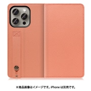 WORK23IP-FM-IP15PRO [iPhone 15 Pro用 手帳型ケース スタンド機能＆カードポケット付き フラミンゴ]