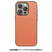 WORK25IP-FM-IP15PRO [iPhone 15 Pro用 本革ケース ストラップホール付き フラミンゴ]