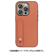 WORK26IP-FM-IP15PRO [iPhone 15 Pro用 本革ケース ホールドベルト付き フラミンゴ]