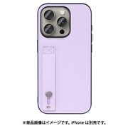 WORK26IP-PL-IP15PRO [iPhone 15 Pro用 本革ケース ホールドベルト付き ラベンダー]