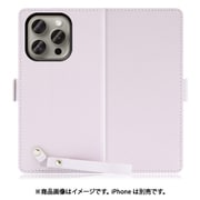 WORK29IP-PL-IP15PRO [iPhone 15 Pro用 手帳型ケース スタンド機能＆ストラップホール付き ブルーベリーパープル]