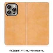 WORK34IP-BN-IP15PRO [iPhone 15 Pro用 手帳型ケース スタンド機能＆カードポケット付き オータムブラウン]