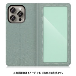 WORK35IP-DG-IP15PRO [iPhone 15 Pro用 手帳型ケース カスタマイズ機能＆スタンド機能＆カードポケット付き ダルグリーン]