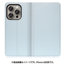 WORK47IP-BU-IP15PRO [iPhone 15 Pro用 手帳型ケース スタンド機能＆カードポケット付き スカイブルー]