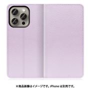 WORK47IP-PL-IP15PRO [iPhone 15 Pro用 手帳型ケース スタンド機能＆カードポケット付き ラベンダー]
