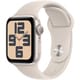 Apple Watch SE 第2世代 （GPSモデル）- 40mmスターライトアルミニウムケースとスターライトスポーツバンド - M/L [MR9V3J/A]