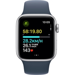 ヨドバシ.com - アップル Apple Apple Watch SE 第2世代 （GPSモデル）- 40mmシルバーアルミニウムケースとストームブルースポーツバンド  - M/L MRE23J/A 通販【全品無料配達】