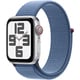 Apple Watch SE 第2世代 （GPS + Cellularモデル）- 40mmシルバーアルミニウムケースとウインターブルースポーツループ MRGQ3J/A