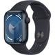 Apple Watch Series 9 （GPSモデル）- 41mmミッドナイトアルミニウムケースとミッドナイトスポーツバンド - S/M MR8W3J/A