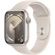 Apple Watch Series 9 （GPSモデル）- 45mmスターライトアルミニウムケースとスターライトスポーツバンド - S/M [MR963J/A]