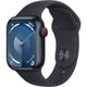 Apple Watch Series 9 （GPS + Cellularモデル）- 41mmミッドナイトアルミニウムケースとミッドナイトスポーツバンド - M/L MRHT3J/A