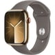 Apple Watch Series 9 （GPS + Cellularモデル）- 45mmゴールドステンレススチールケースとクレイスポーツバンド - S/M [MRMR3J/A]