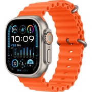 Apple Watch Ultra 2 （GPS + Cellularモデル）- 49mmチタニウムケースとオレンジオーシャンバンド [MREH3J/A]
