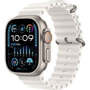 Apple Watch Ultra 2 （GPS + Cellularモデル）- 49mmチタニウムケースとホワイトオーシャンバンド [MREJ3J/A]