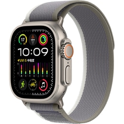 ヨドバシ.com - アップル Apple Apple Watch Ultra 2 （GPS + Cellularモデル）-  49mmチタニウムケースとグリーン/グレイトレイルループ - S/M MRF33J/A 通販【全品無料配達】