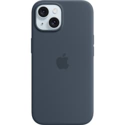 iPhone 15 シリコン ケース ストームブルー 青 新品互換品 純正