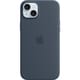 MT123FE/A [MagSafe対応 iPhone 15 Plus シリコーンケース - ストームブルー]