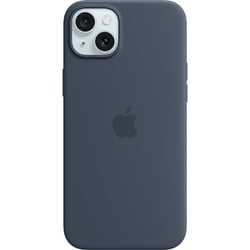 MT123FE/A [MagSafe対応 iPhone 15 Plus シリコーンケース - ストームブルー]