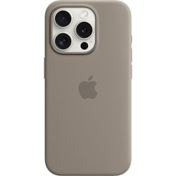 MT1E3FE/A [MagSafe対応 iPhone 15 Pro シリコーンケース - クレイ]
