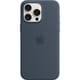 MT1P3FE/A [MagSafe対応 iPhone 15 Pro Max シリコーンケース - ストームブルー]