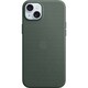MT4F3FE/A [MagSafe対応 iPhone 15 Plusファインウーブンケース - エバーグリーン]