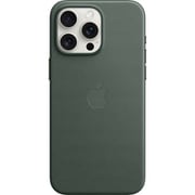 MT503FE/A [MagSafe対応 iPhone 15 Pro Maxファインウーブンケース - エバーグリーン]