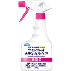 アルコール消毒プレミアム ウイルシャット メディカルケア 400mL [第2類医薬品 殺菌消毒剤]