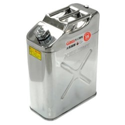 ステンレス ガソリン携行缶 20L