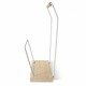 サイドバイサイド 40121-W Newspaper Rack ホワイト L 18×D 25×H 45cm