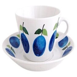 グスタフスベリ PRUNUS 494-06 コーヒーカップ＆ソーサー