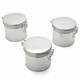 サイドバイサイド 40088 Tea Cans 3pieces H 8.5×D 11cm