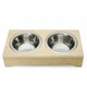 サイドバイサイド 40006-H Dog Bowl Spike L 47×W 24×H 10cm 500ml