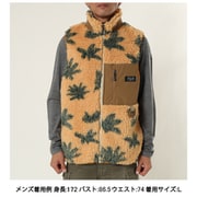 POLER JACQUARD SHERPA VEST 233MCV0008 NATURAL Lサイズ [アウトドア ベスト メンズ]