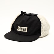 COTTON BOA FLAP CAP 233MCV0084 BLACK [キャップ]