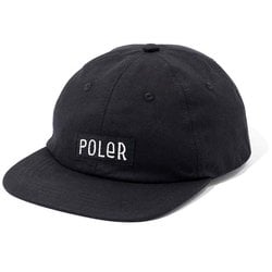 COTTON 6P CAP 233MCV0092 BLACK [キャップ]