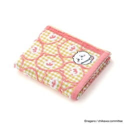 ちいかわ ポシェット 34cm×80cm イエロー フェイスタオル 41-1072130Y