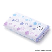41-1103180B [ちいかわ ポップスター 34cm×120cm ブルー スリムバスタオル]
