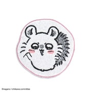 41-1200120PP [ちいかわ ダイカットモモンガ 21.5cm×22cm パープル タオルハンカチ]