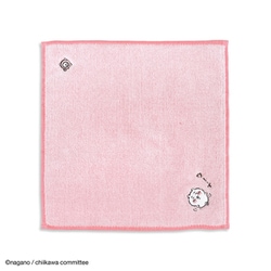 ちいかわ おはなし271-6001 20cm×20cm ピンク タオルハンカチ 41-4040060P
