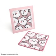 41-5080250P [ちいかわ いっぱいシェニール 25cm×25cm ピンク タオルハンカチ]