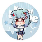 Varium 100mm缶バッジ 2023夏描き下ろしSDイラストVer. 狛犬うめ [キャラクターグッズ]