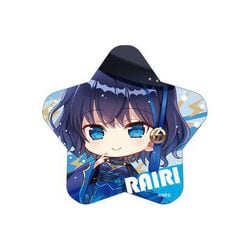 深淵組 星形缶バッジ 公式SDイラストVer. 小滝らいり [キャラクターグッズ]