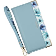 Galaxy A54 5G 用 ケース 手帳型 ブルーミー スマホケース フラワー エレガンテ Elegante/クラウディブルー BL-GAA54-CB