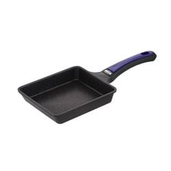 IH ガス火対応 ヴォランテ ネオ パープル ダイヤモンドコート 卵焼き器 15×18cm エッグパン ND-5094