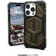 UAG社製 MONARCH PROケブラーエレメントグリーン iPhone 15 Pro用 UAG-RIPH23MA-PMS-KG