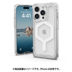 UAG社製 MAGSAFE対応 PLYOアイス/ホワイト iPhone 15 Pro用 UAG-RIPH23MA-YMS-I/W