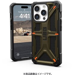 UAG社製 MONARCHケブラーエレメントグリーン iPhone 15 Pro用 UAG-RIPH23MA-P-KG