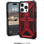 UAG社製 MONARCHクリムゾン iPhone 15 Pro用 UAG-RIPH23MA-P-CR
